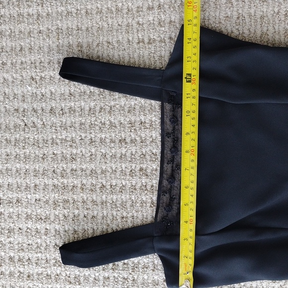 JR Nites By Caliendo Elegant Black Dress with Bolero Jacket Size 6 - Picture 12 of 17